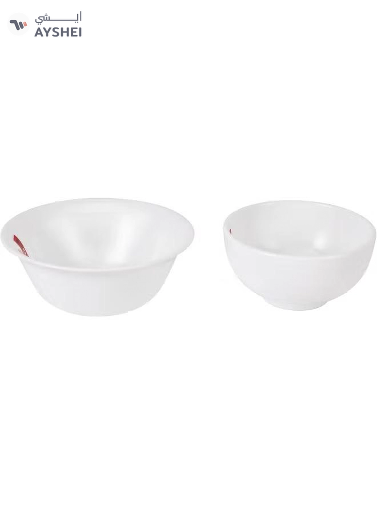 Delcasa DC3391 Opalware Dinner 33-Pieces Set, White-3-3
