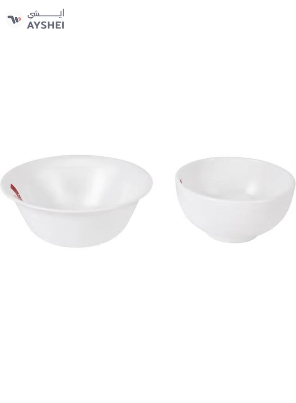 Delcasa DC3391 Opalware Dinner 33-Pieces Set, White