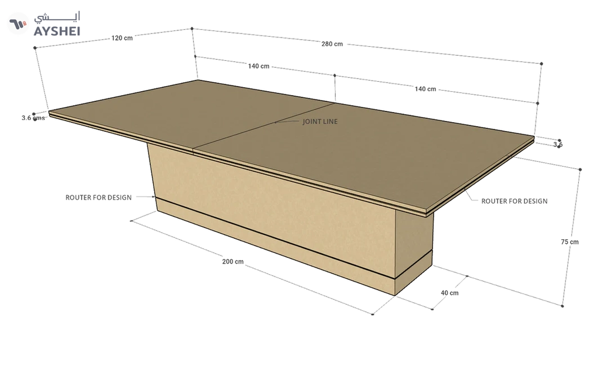 Malone Table, Custom Made-1-1