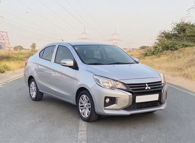 AED 400 Monthly - 0 Down Payment | Attrage GLX 2022 | GCC Specs | 1.2L 3-Cyl engine-1