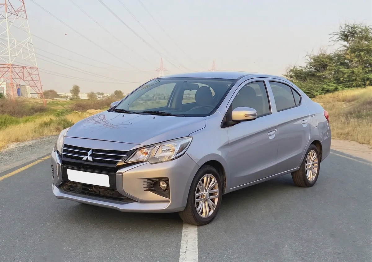 AED 400 Monthly - 0 Down Payment | Attrage GLX 2022 | GCC Specs | 1.2L 3-Cyl engine-2-2