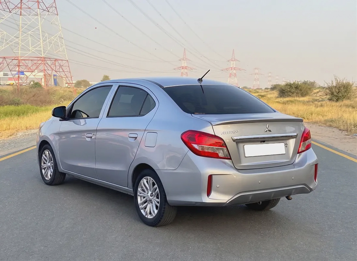 AED 400 Monthly - 0 Down Payment | Attrage GLX 2022 | GCC Specs | 1.2L 3-Cyl engine-4-4