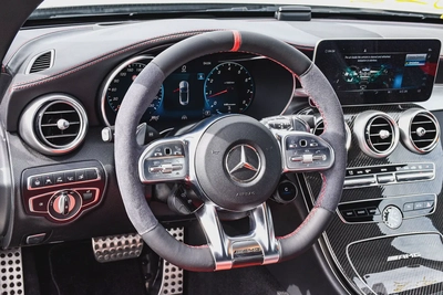 2019 - BENZ C63 S CABRIOLET  - SUPER CLEAN - LIKE NEW - ONLY 68,000 KM-12