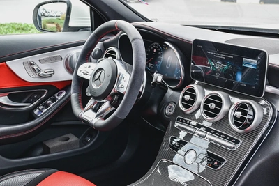 2019 - BENZ C63 S CABRIOLET  - SUPER CLEAN - LIKE NEW - ONLY 68,000 KM-15