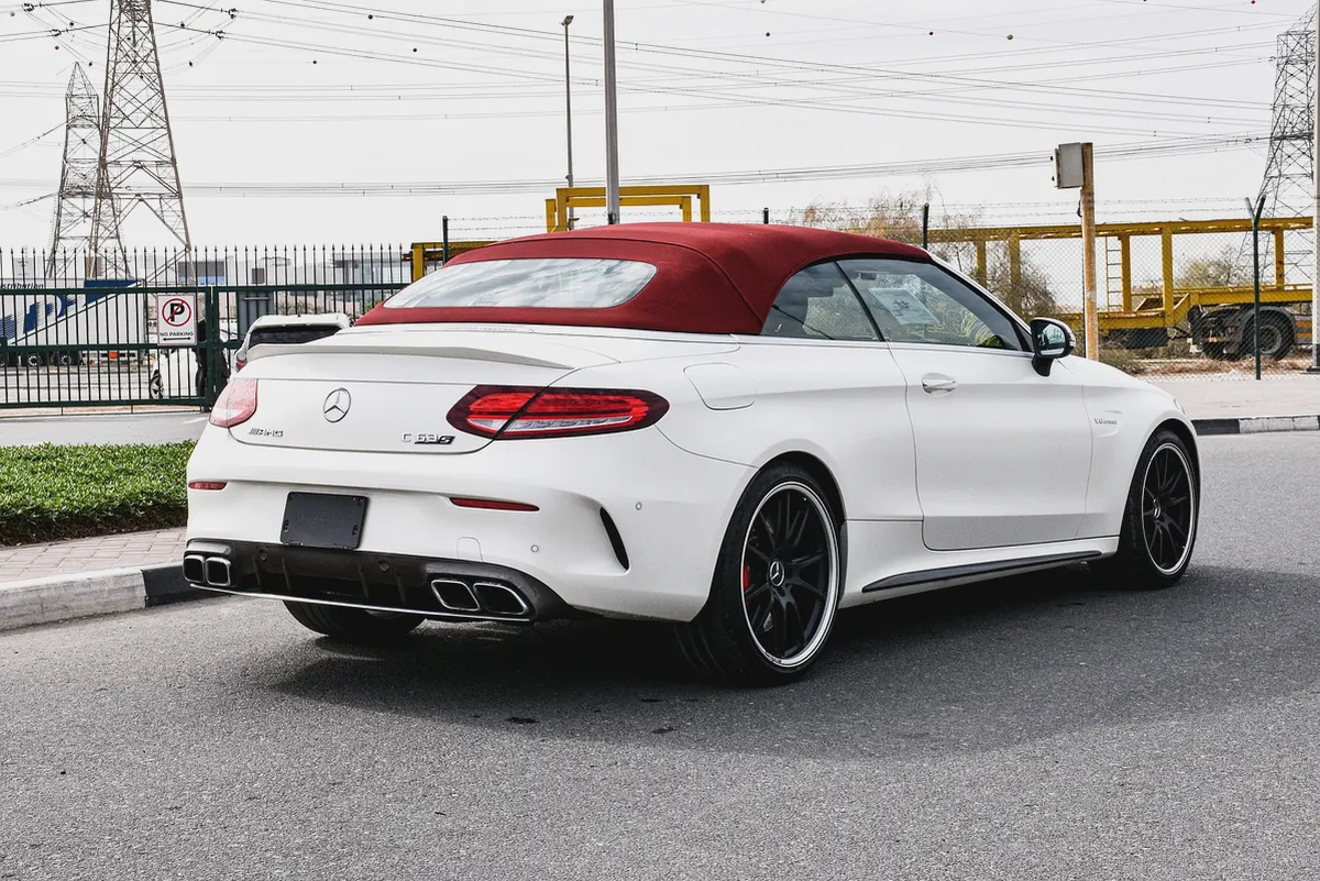 2019 - BENZ C63 S CABRIOLET  - SUPER CLEAN - LIKE NEW - ONLY 68,000 KM-5-5