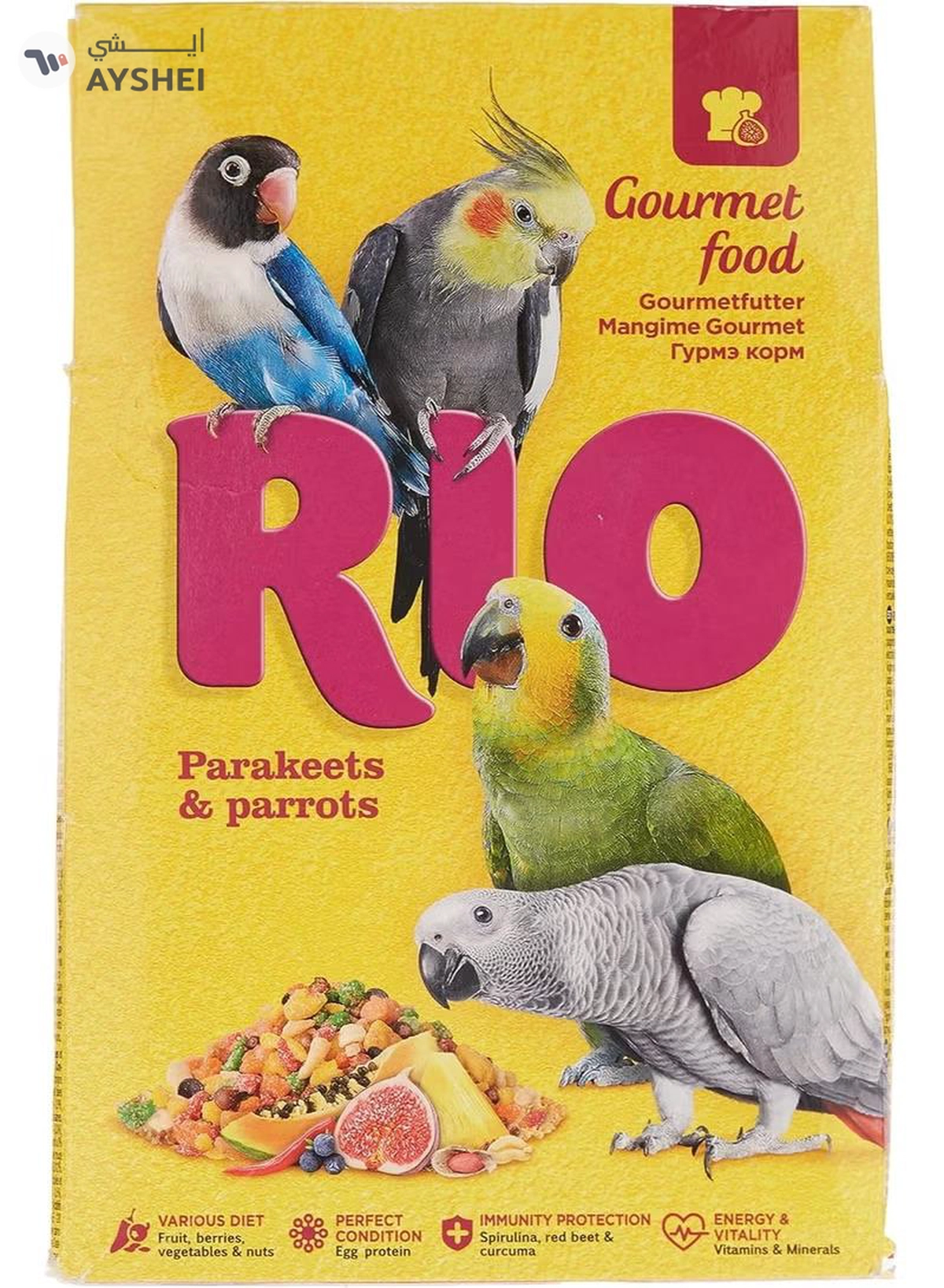 RIO Gourmet food for Parakeets and Parrots 250g-2-2