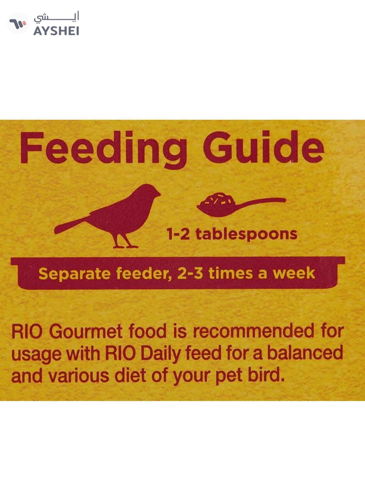 RIO Gourmet food for Parakeets and Parrots 250g-3-3