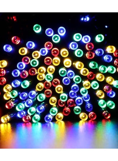 Yuwell Solar Powered Fairy String Lights Multicolor 10 Meter 100 LED 8 Modes Solar Outdoor Light For Home And Outdoor Decoration-1