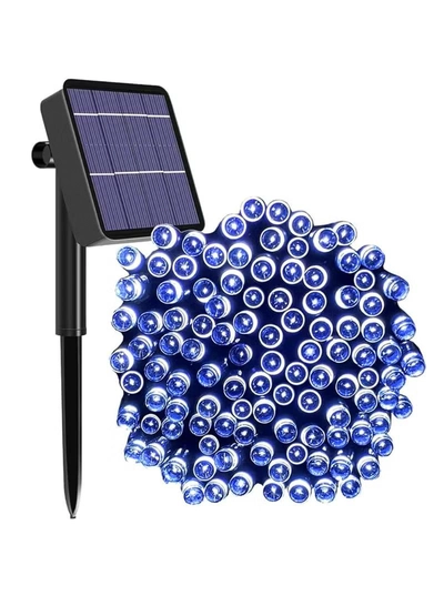Yuwell Solar Powered Fairy String Lights Multicolor 10 Meter 100 LED 8 Modes Solar Outdoor Light For Home And Outdoor Decoration-2
