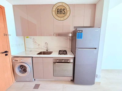 Chiller free brand new Studio with kitchen appliances in Al furjan Dubai-15