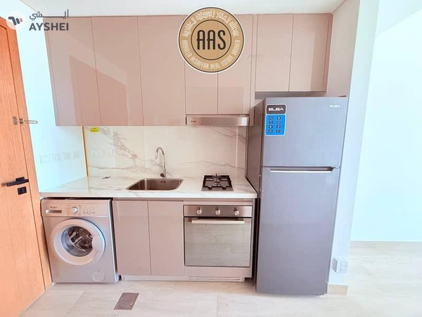 Chiller free brand new Studio with kitchen appliances in Al furjan Dubai