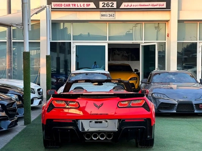 CHEVROLET CORVETTE C7 Zo6 2016 Original Paint Zero Accidents Convertible Hardtop full option شفرو-10