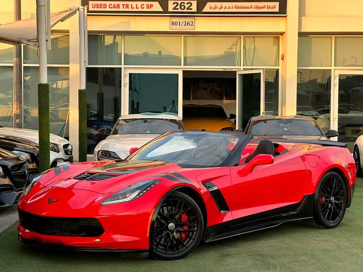 CHEVROLET CORVETTE C7 Zo6 2016 Original Paint Zero Accidents Convertible Hardtop full option شفرو-0-0