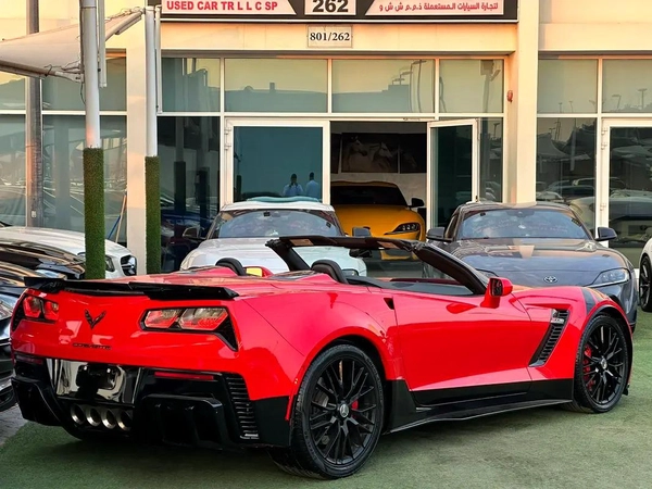 CHEVROLET CORVETTE C7 Zo6 2016 Original Paint Zero Accidents Convertible Hardtop full option شفرو