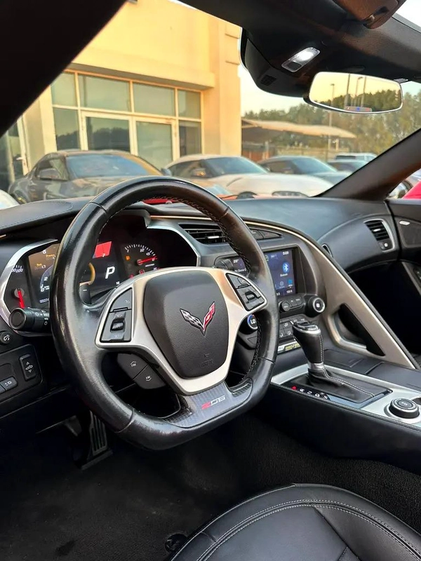 CHEVROLET CORVETTE C7 Zo6 2016 Original Paint Zero Accidents Convertible Hardtop full option شفرو