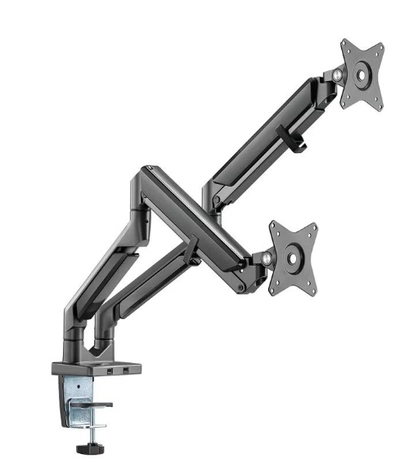 NAVODESK Monitor Desk Mount With Gas Spring Tech And USB Hub Midnight Grey Midnight Grey-0