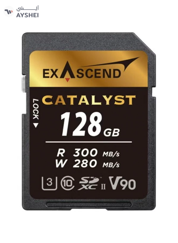 Exascend 128GB Catalyst UHS-II SDXC Memory Card