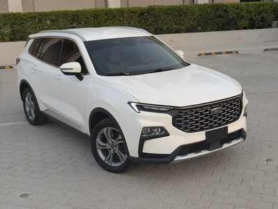 Ford Territory 2023 Titanium | GCC Specs | Premium Condition Low KM Perfect Family 4 CYL SUV-0