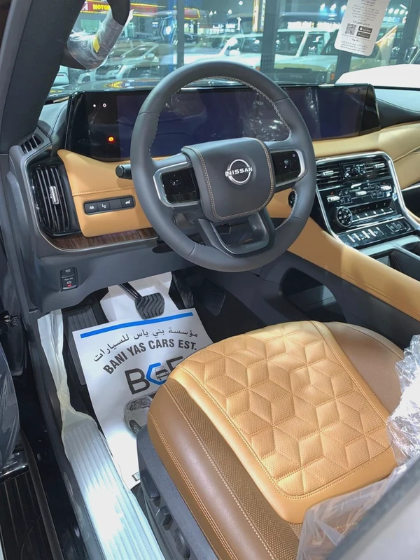 NISSAN PATROL PLATINUM 3.5L TT 2026YM نيسان باترول بلاتنيوم توين توربو