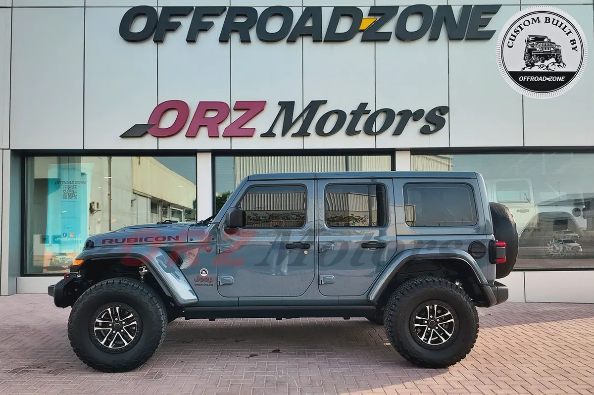 Dealer Warranrty and Service Package | 2024 Jeep Wrangler 4DR Rubicon (3.6L) - Anvil Grey |  USED-1-1