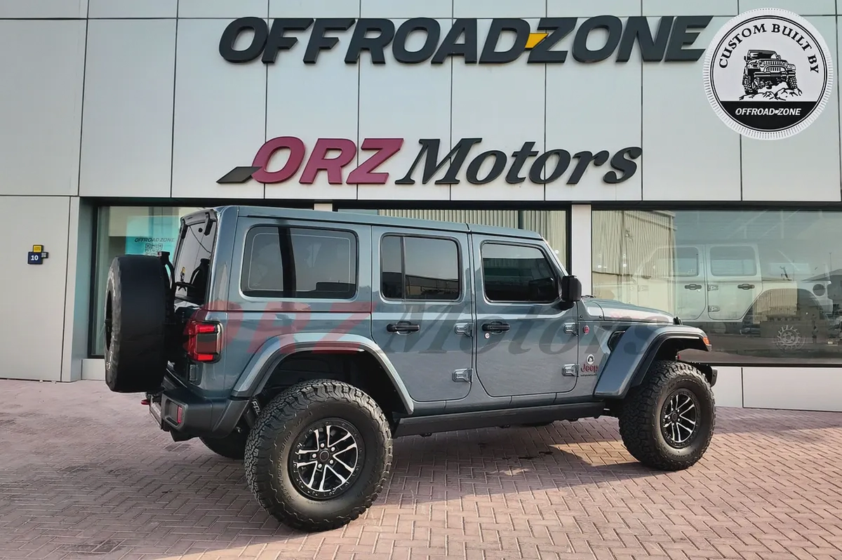 Dealer Warranrty and Service Package | 2024 Jeep Wrangler 4DR Rubicon (3.6L) - Anvil Grey |  USED-6-6