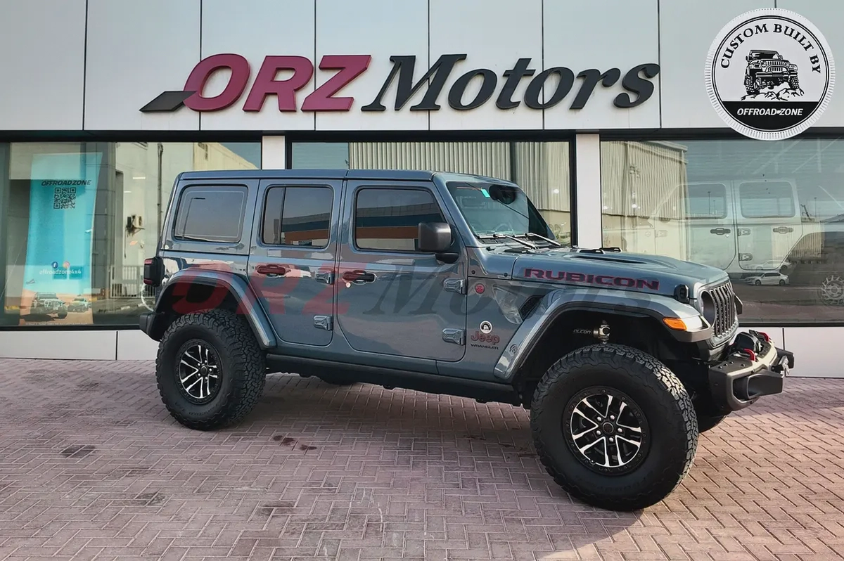 Dealer Warranrty and Service Package | 2024 Jeep Wrangler 4DR Rubicon (3.6L) - Anvil Grey |  USED-8-8