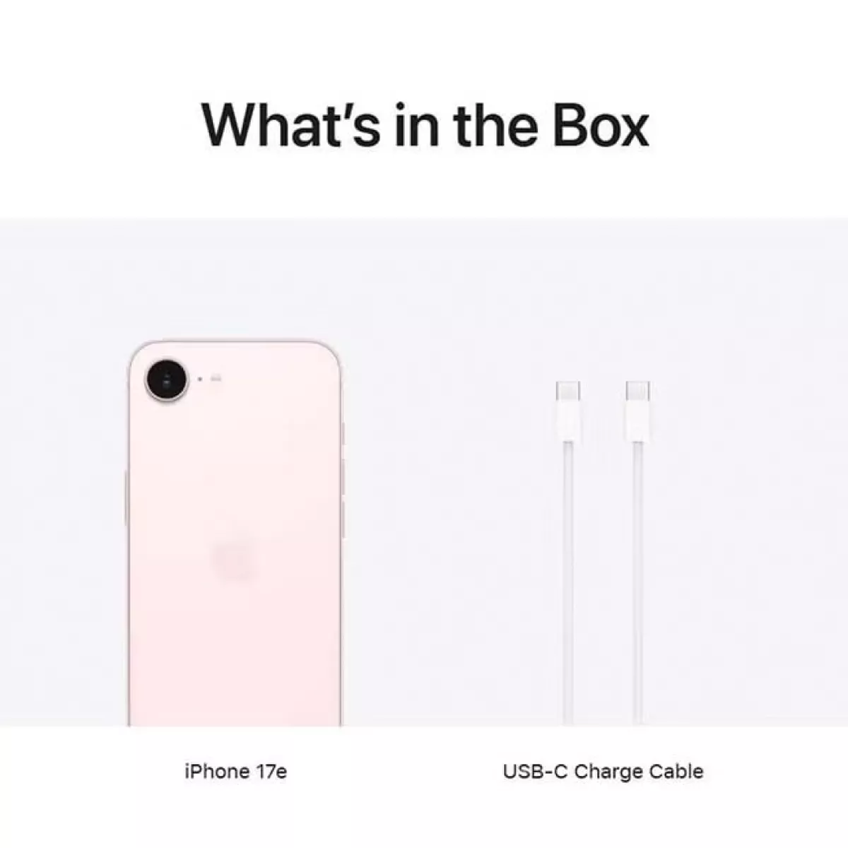 Apple iPhone 17e 256GB Soft Pink (eSIM only) 5G With Facetime - Middle East Version-2-2