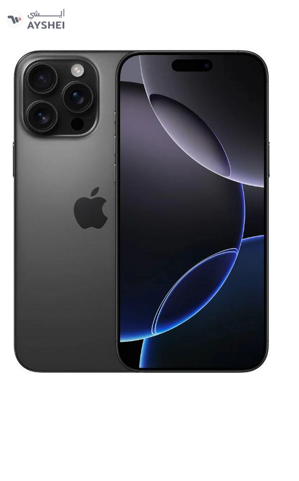 Apple iPhone 16 Pro Max 512GB Black Titanium 5G With FaceTime - Middle East Version