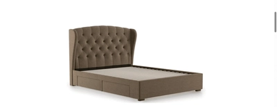 Upholstered Bed with optional storage, Brooke-4