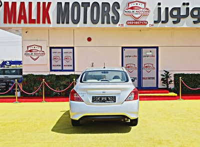 ONLY 700 AED EMI NISSAN SUNNY 2021 MODEL AVAILABLE ON CASH AND BANK FINANCE WITH 0 DP-4