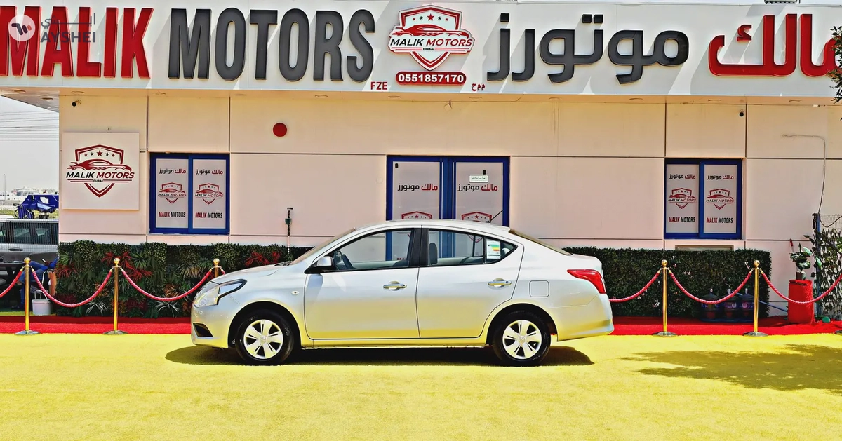 ONLY 700 AED EMI NISSAN SUNNY 2021 MODEL AVAILABLE ON CASH AND BANK FINANCE WITH 0 DP-8-8