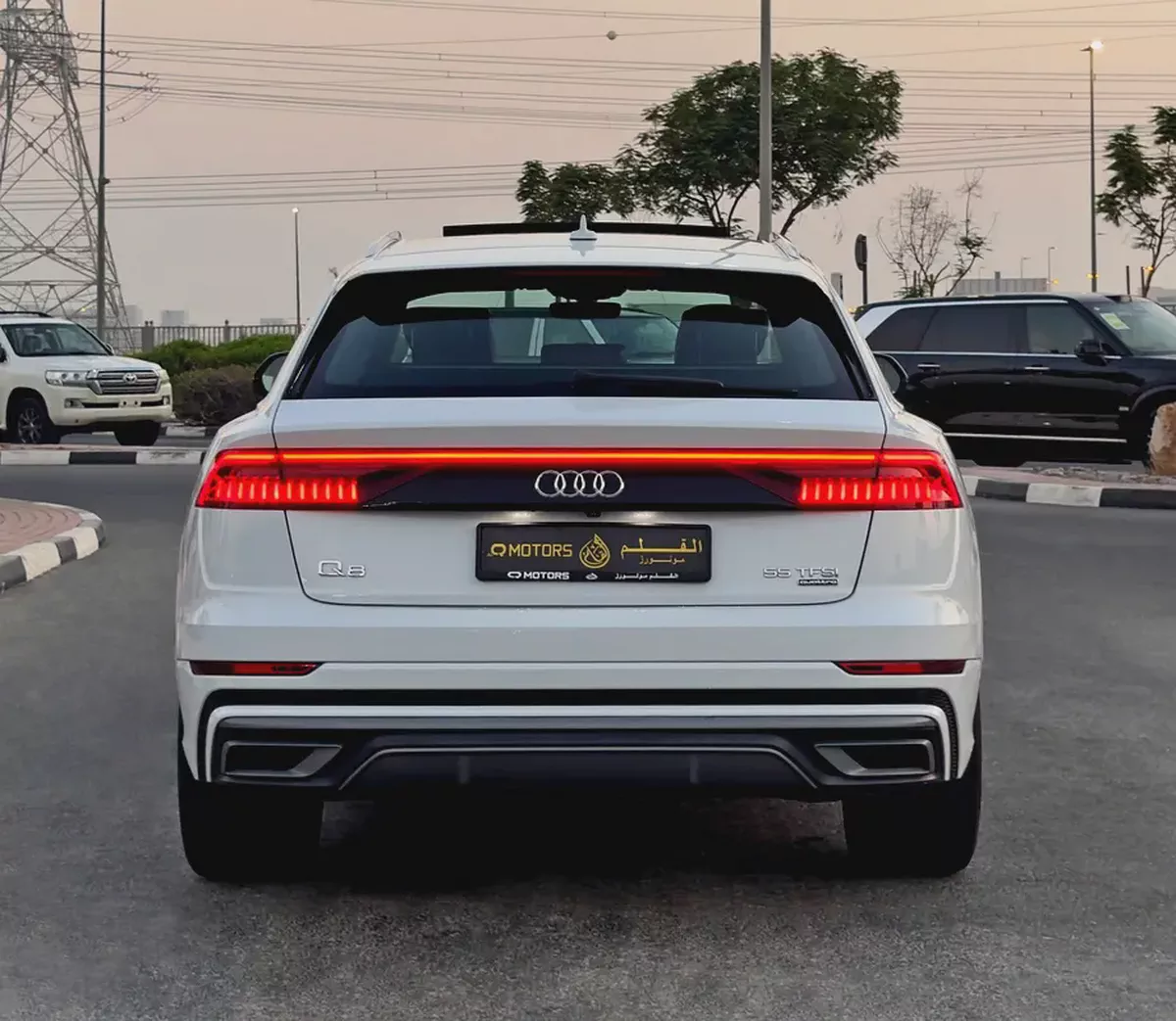 2019 Audi Q8 55TFSI Quattro S Line, GCC Specifications-5-5