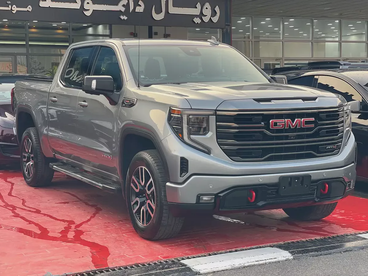GMC Sierra AT4 2023 GCC 6.2L bank installment available Zero down payment-2-2