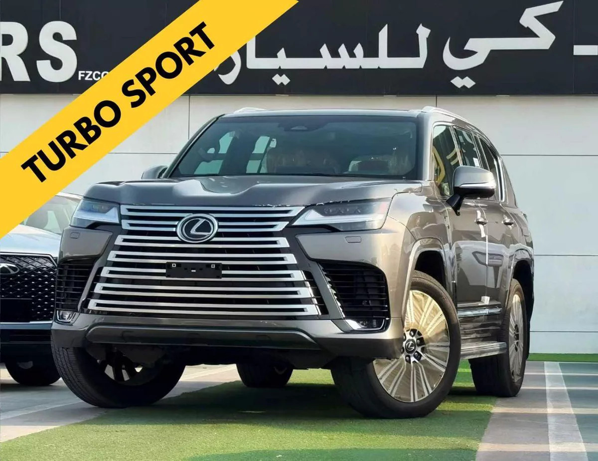 Lexus LX600 SIGNATURE TURBO SPORT || 3.5L PETROL V6 | RADAR | REAR ENTERTAINMENT SCREEN | LETAHER / SUNROOF (CODE # L6TSO)