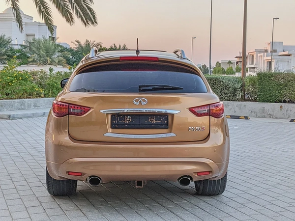 INFINITI FX50S 2008 G.C.C SPECIFICATION IN EXCELLENT CONDITION