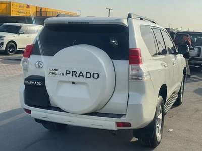 Toyota Prado 2013 white color GcC calen cR-8