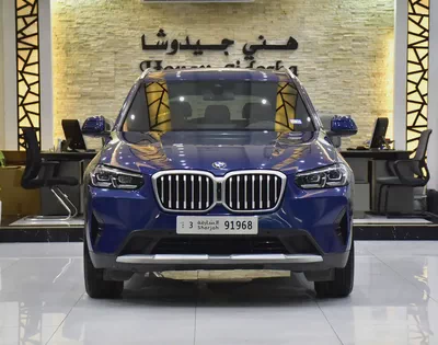 AED 1,884 EMi at 0% DP | BMW X3 sDrive30i ( 2024 Model ) in Blue Color American Specs-0