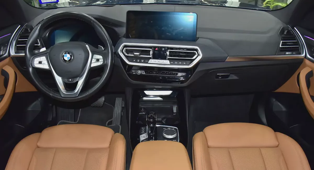 AED 1,884 EMi at 0% DP | BMW X3 sDrive30i ( 2024 Model ) in Blue Color American Specs-10-10
