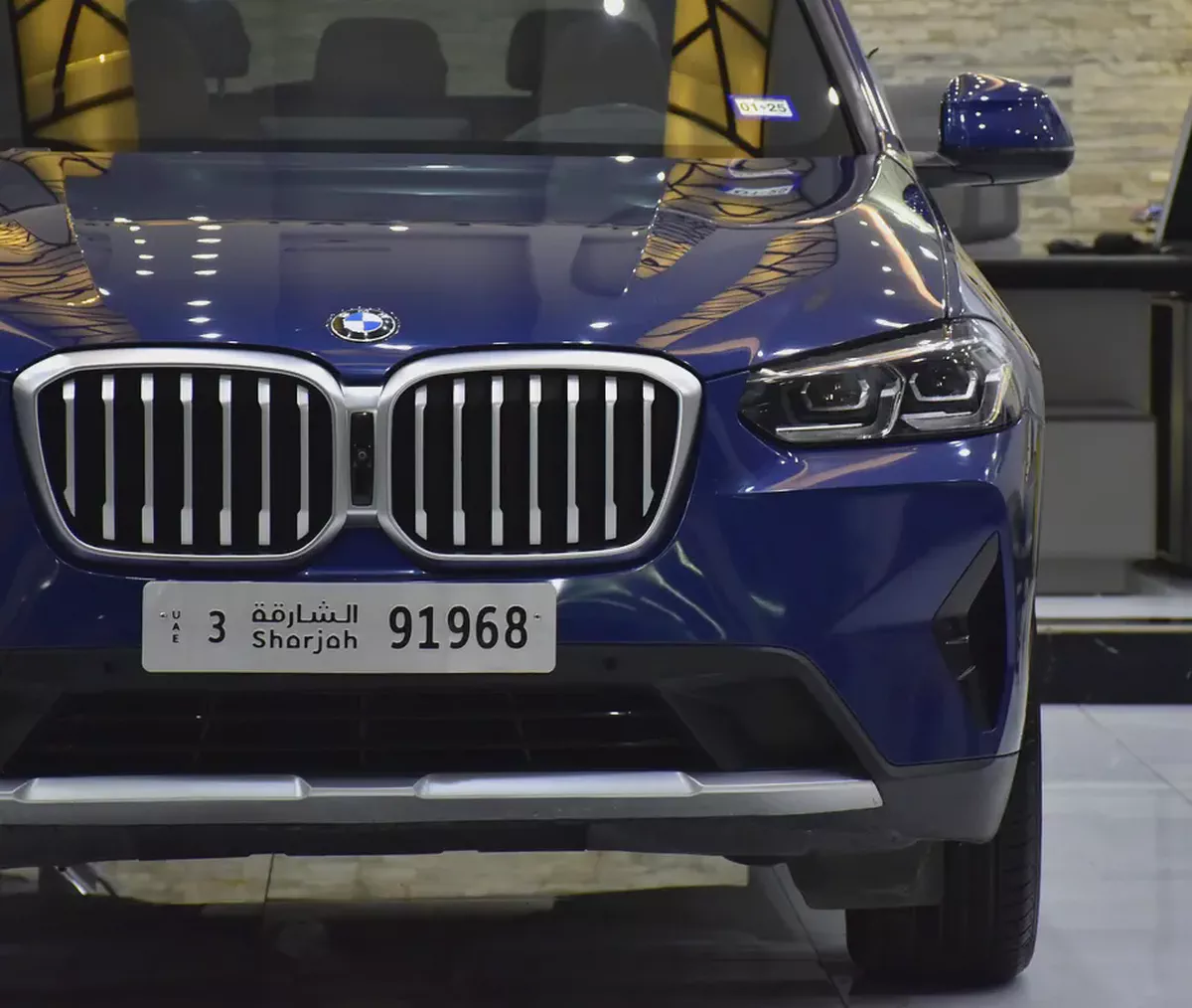 AED 1,884 EMi at 0% DP | BMW X3 sDrive30i ( 2024 Model ) in Blue Color American Specs-3-3