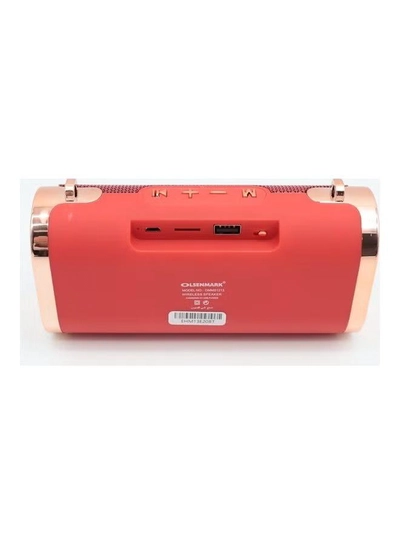 Olsenmark Portable Wireless Speaker Red-3