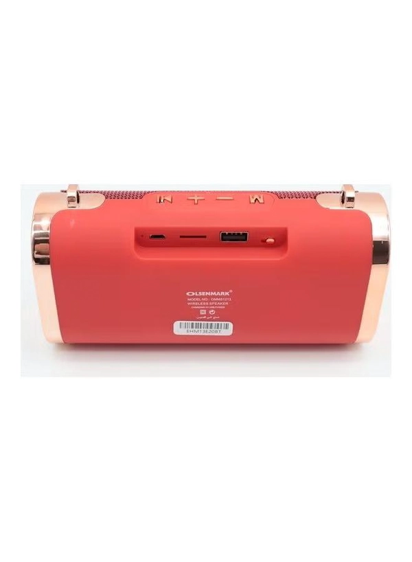 Olsenmark Portable Wireless Speaker Red