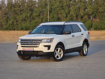 Ford Explorer XLT 2018 | GCC Specs | Well Maintained-3