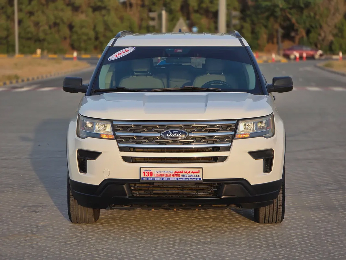 Ford Explorer XLT 2018 | GCC Specs | Well Maintained