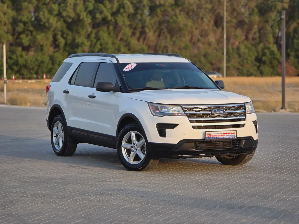 Ford Explorer XLT 2018 | GCC Specs | Well Maintained-4-4
