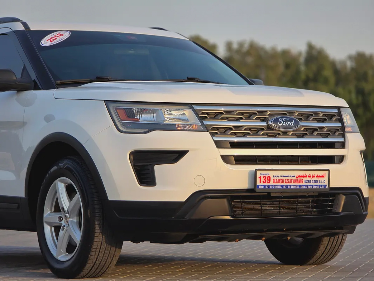 Ford Explorer XLT 2018 | GCC Specs | Well Maintained-5-5