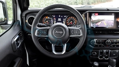2025 JEEP WRANGLER UNLIMITED SAHARA I4 2.0T 4X4 GCC With 3 Years Or 60K km Warranty-12