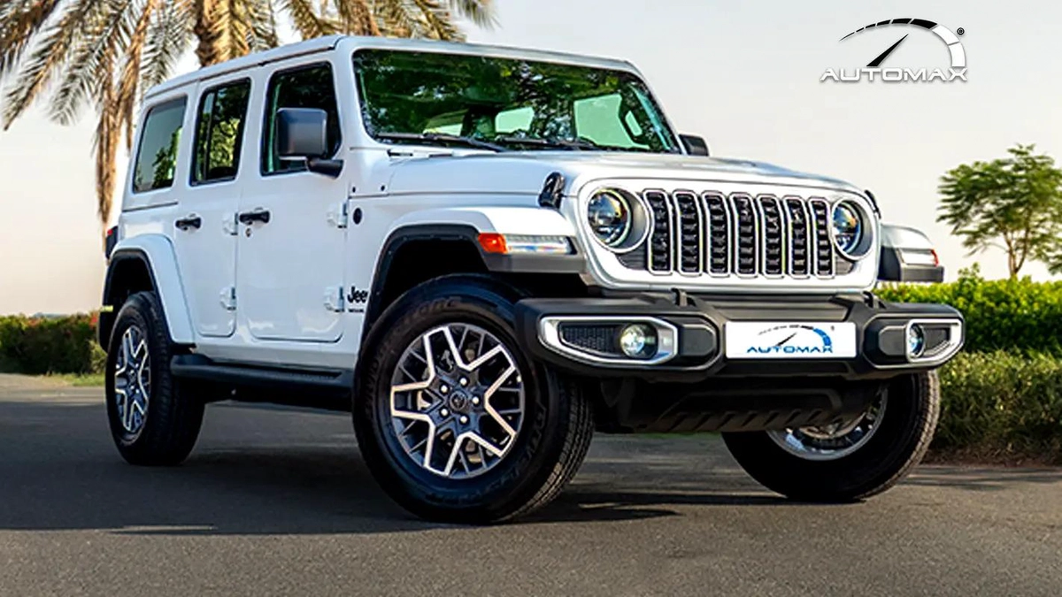 2025 JEEP WRANGLER UNLIMITED SAHARA I4 2.0T 4X4 GCC With 3 Years Or 60K km Warranty-10-10