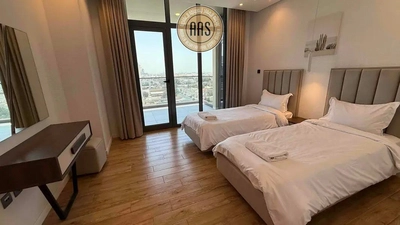 spacious 2bhk close to metro fully furnished rent only 140k-5