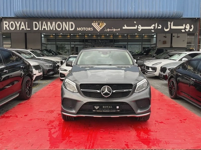 GCC Specs Mercedes-Benz GLE 43 AMG Coupe 2018 - Excellent Condition-0