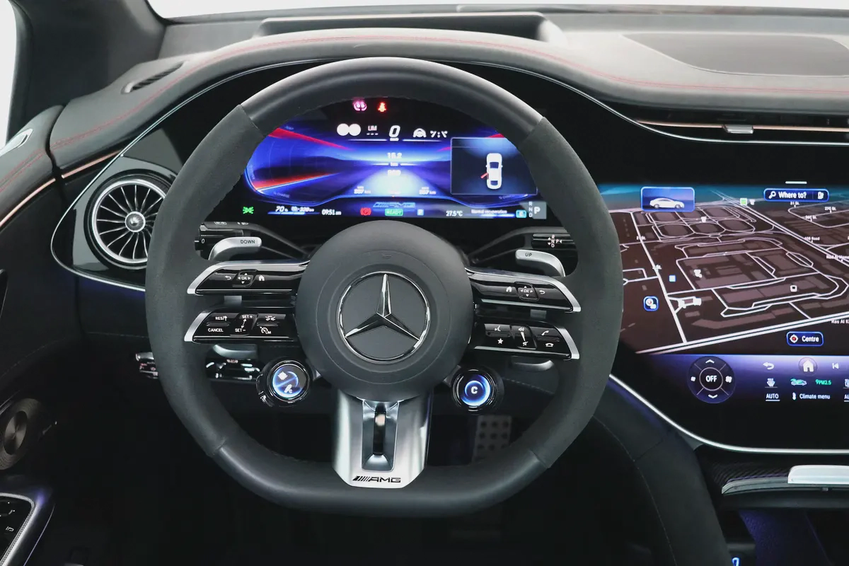 2024 Mercedes-Benz EQE 53 AMG 4MATIC+ -500KM- GCC Specs- Brand New-Under Warranty service-12-12